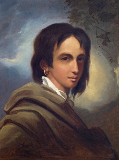 Una testa fantasiosa, chiamata Principessa Caraboo di Javasu da Thomas Barker of Bath